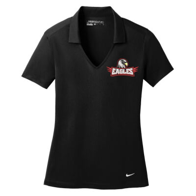 NIKE Dri-FIT VERTICAL MESH LADIES' POLO (Embroidered Logo) Thumbnail