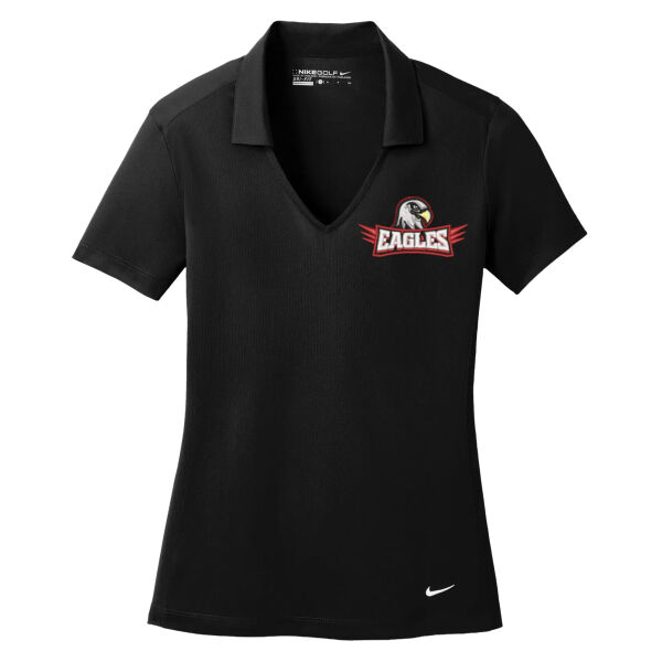 NIKE Dri-FIT VERTICAL MESH LADIES' POLO (Embroidered Logo) Thumbnail