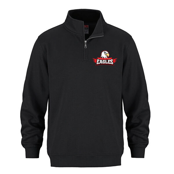 Adult 1/4 Zip Sweatshirt (embroidered Logo) Personalized Thumbnail